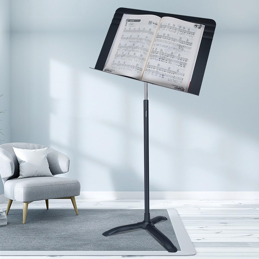 Amazon.co.jp: 譜面台 - 高さ調節可能 - 指揮者、ステージ、劇場